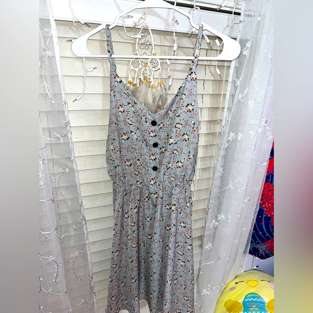 ROMWE flowered dress size Large